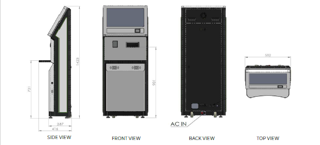 SPU D-200 Technical Drawing
